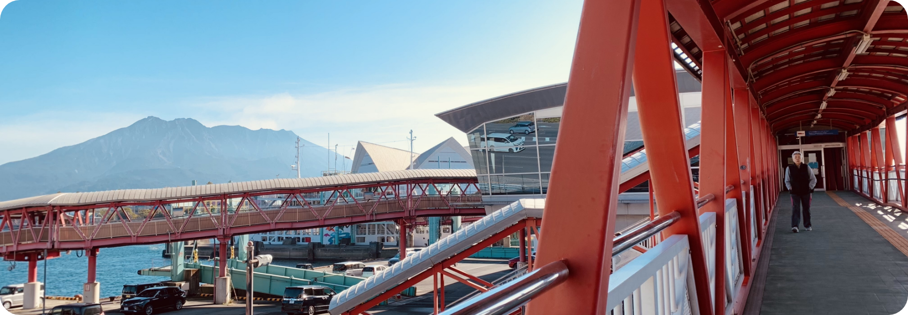 桜島フェリー乗り場