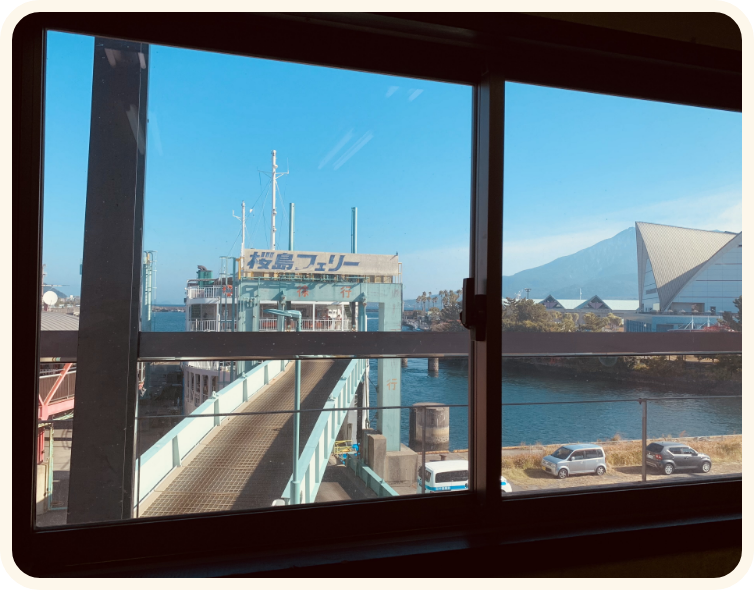 桜島フェリー乗り場